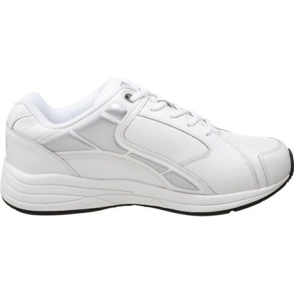 Drew Mens Force‎ White Leather Comfort Sneaker Size 7.5 Wide New 40960-22 main image 4